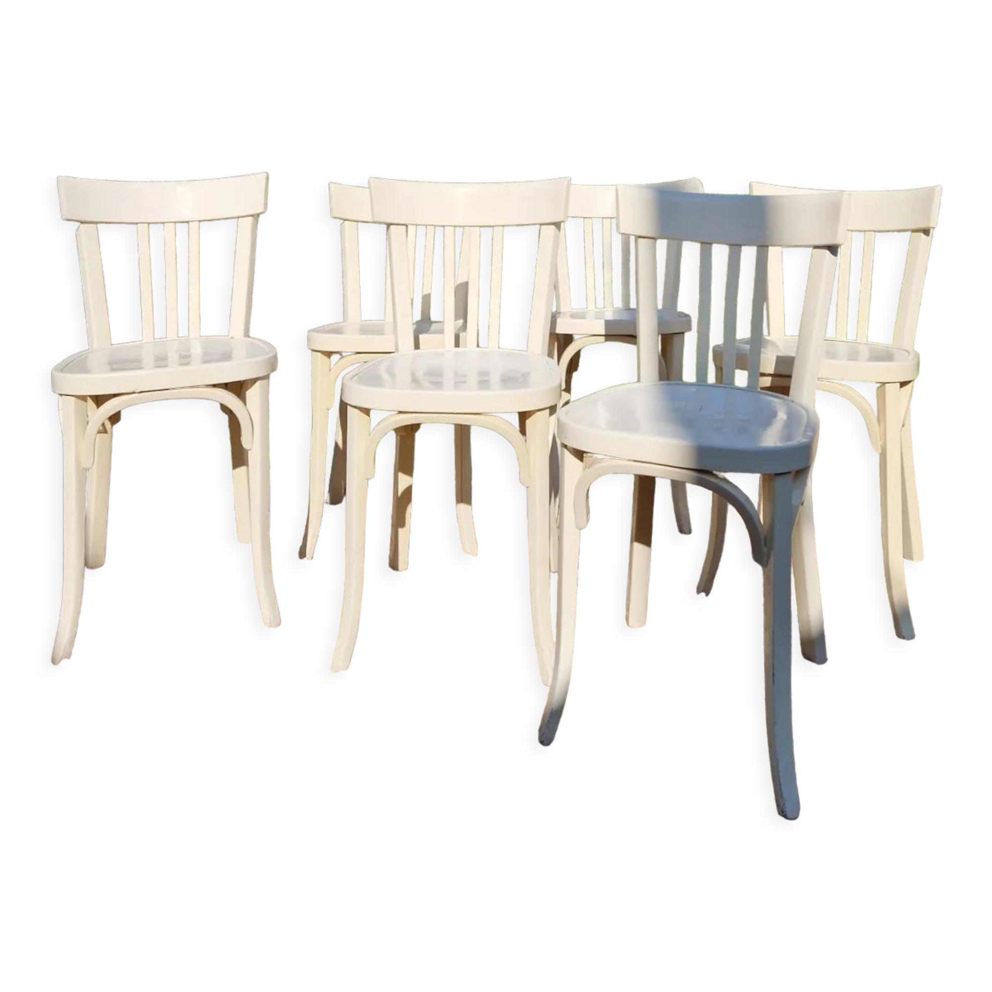 Bistro chairs x6