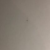 70'S vintage chrome round table and chrome feet