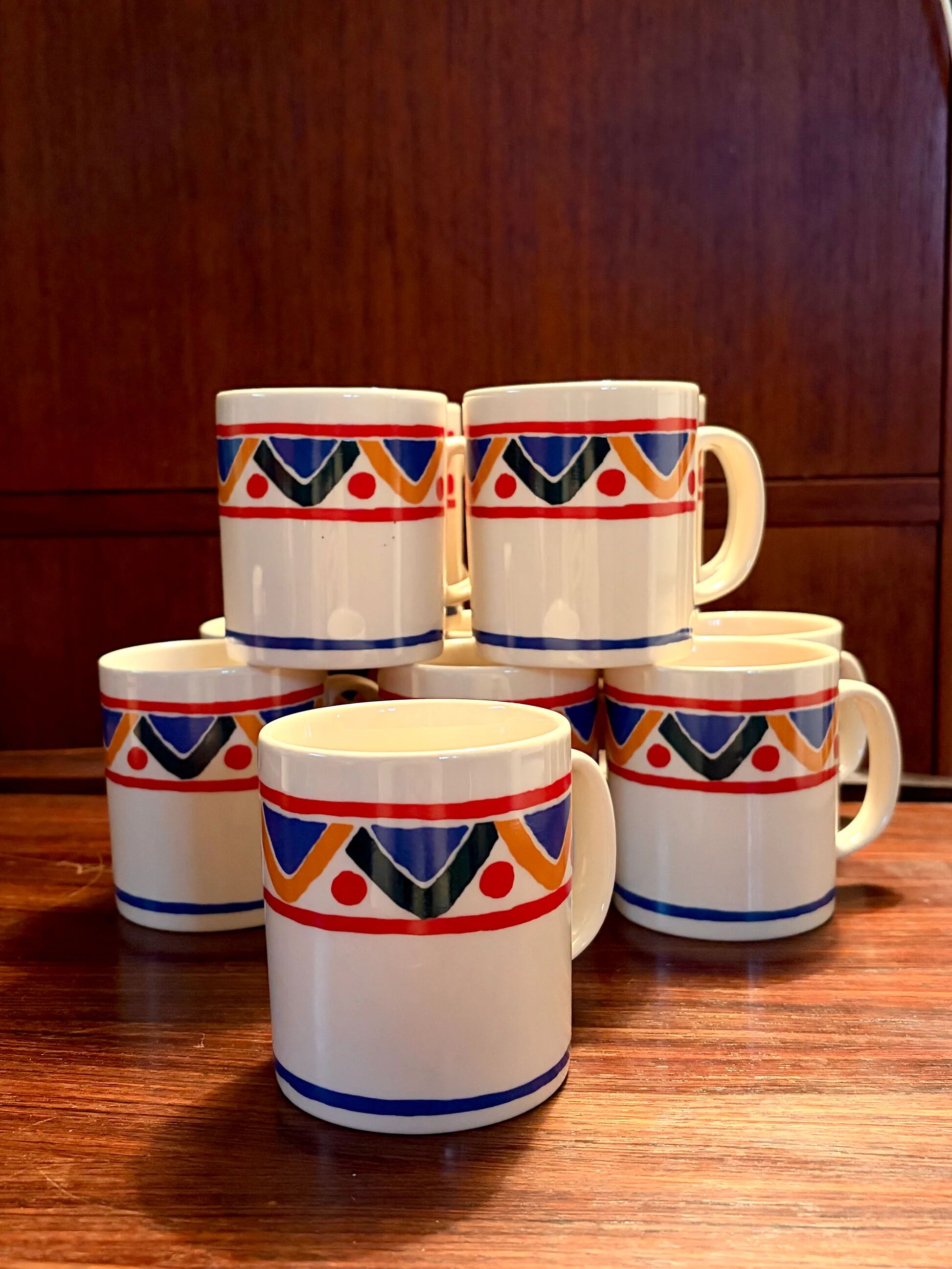 1980s ceramic mobile mugs
