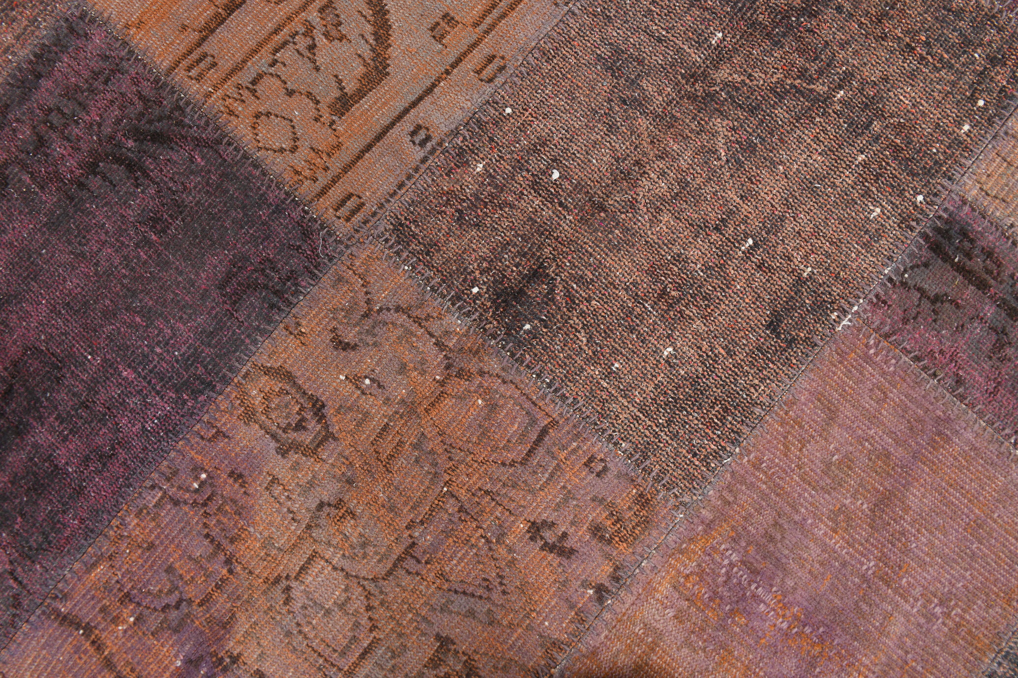 7x10 copper tones oversize farmhouse rug 303x208cm