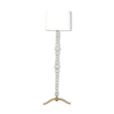 Lampadaire en verre de Murano et bronze attribué à Seguso Vetri, Italie 1950