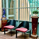 Patrice Bonneau armchair and table set