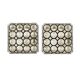 Pair of Mid-Century Glass Wall Lights from Limburg, Germany, 1960s
