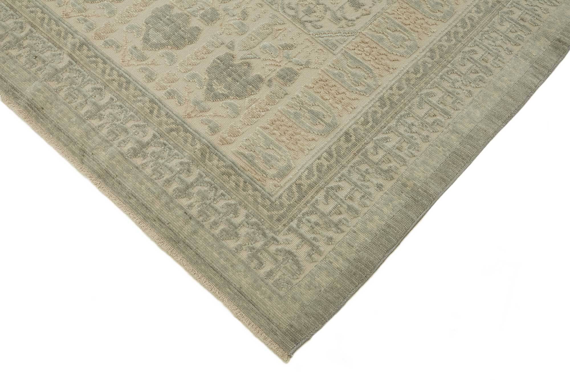 Tapis Oushak turc fait main 255 cm x 327 cm