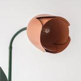Lovely postmodern tulip flower floor lamp by Peter Bliss for Bliss, UK 1980’s.