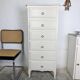 Chiffonnier semainier 6 tiroirs style Louis XV