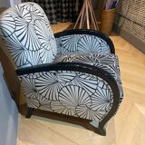 Paire fauteuils art déco