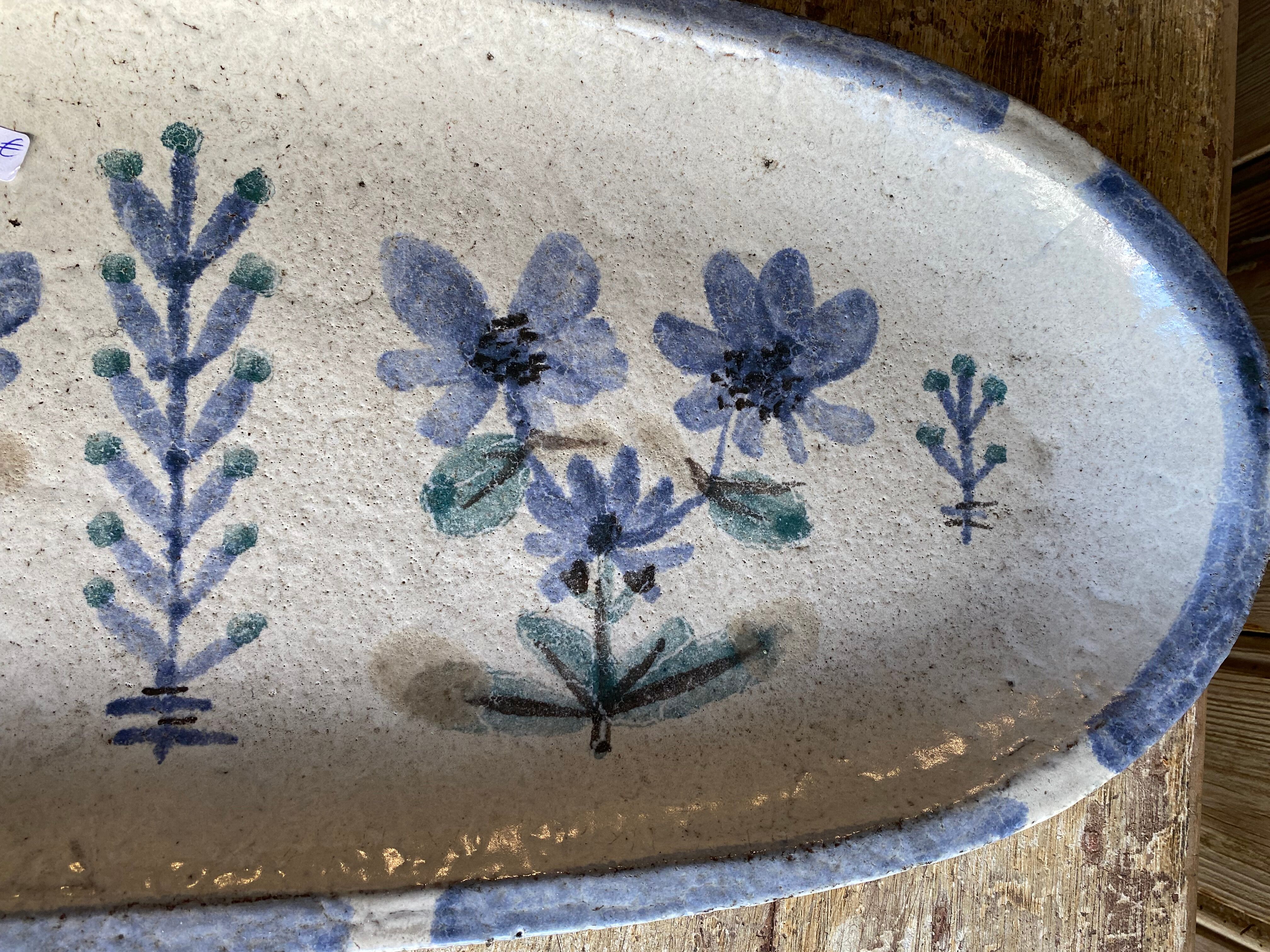 Vallauris ceramic dish