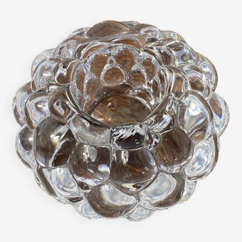 Orrefors crystal candle holder