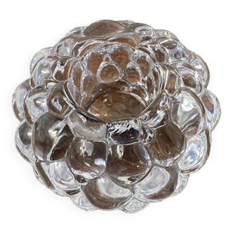 Orrefors crystal candle holder