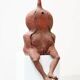 Yves Rhayé, XL Biomorphic Terracotta Sculpture