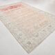 Tapis vintage floral rose blush et pêche 8x12, tapis pour salon.