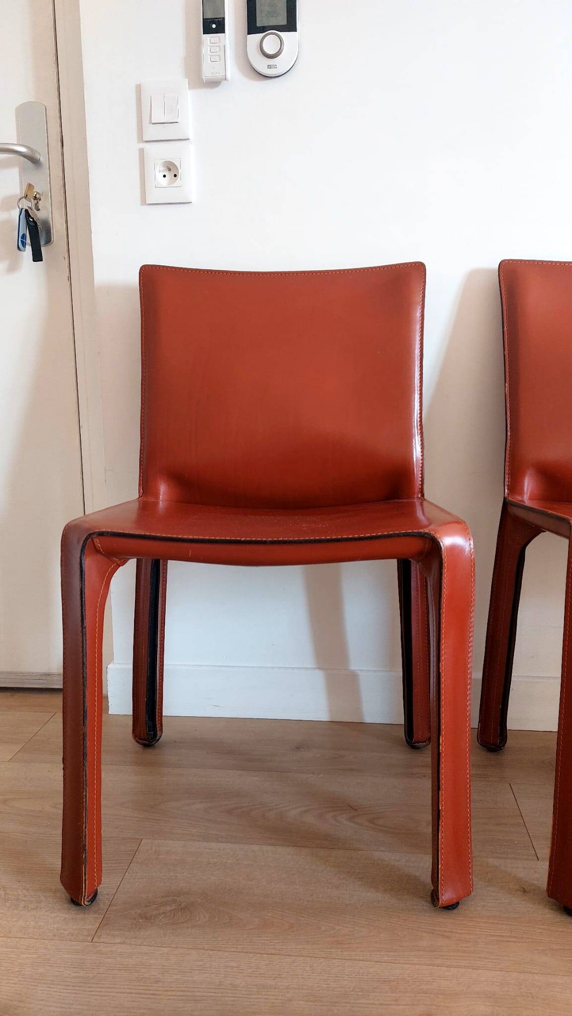 Set of 4 CAB 412 chairs by Mario Bellini - Cassina