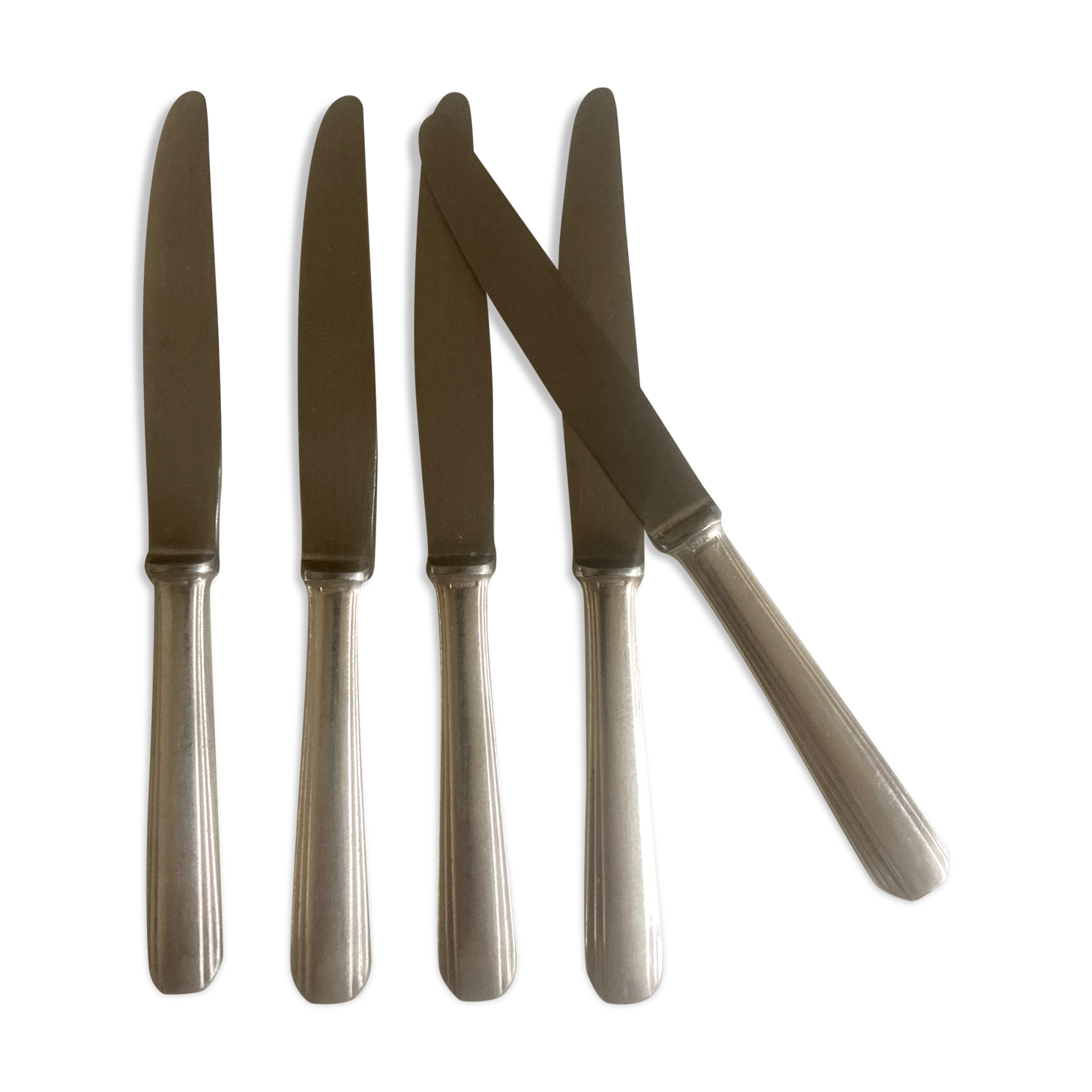 Set of 5 knives Luc Lanel Christofle Boréal dessert