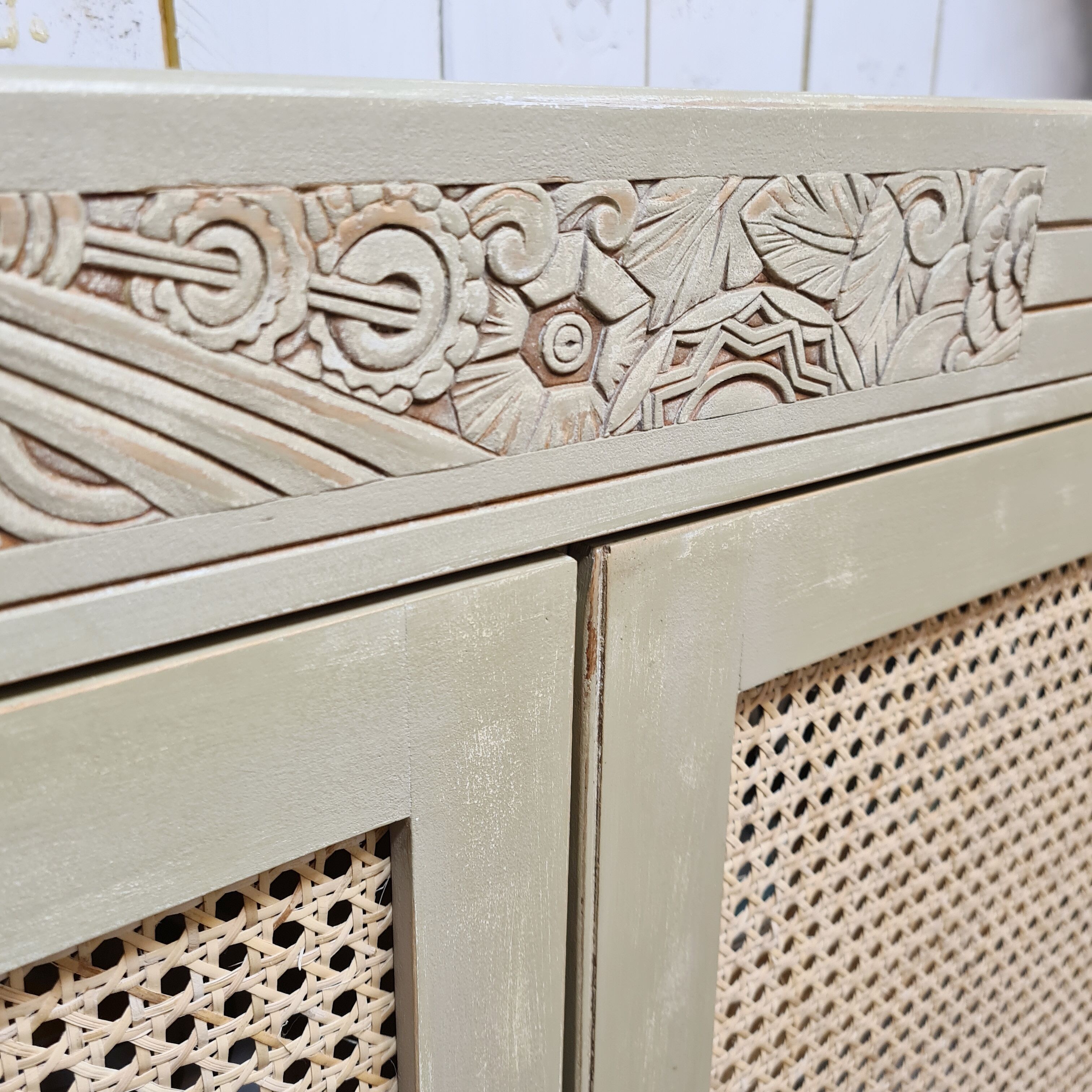 Buffet art déco de 1932 relooké et patiné