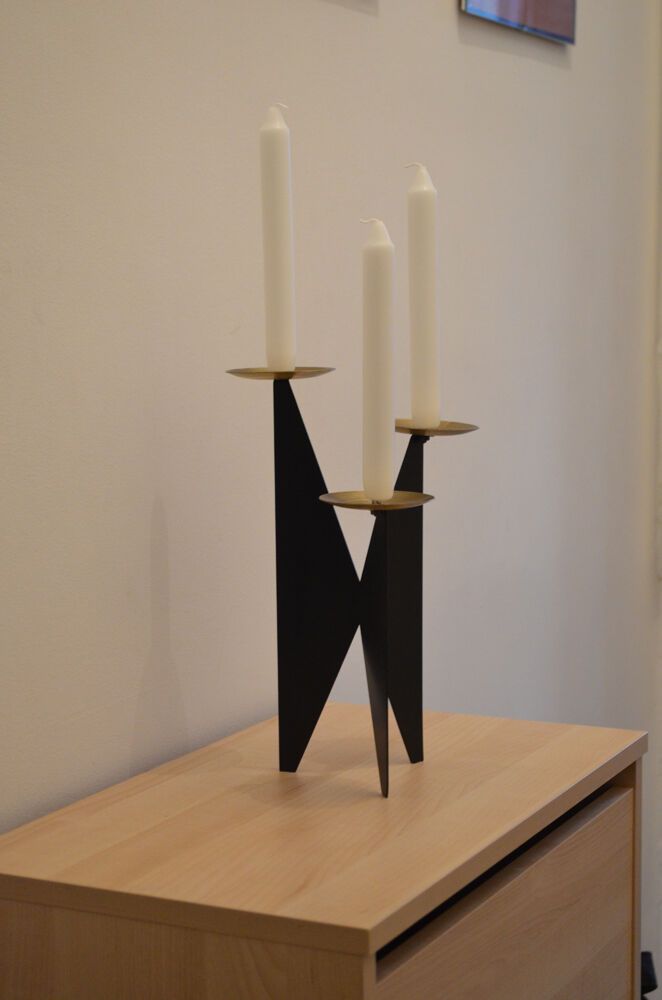 1962 Danish candlestick