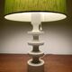Lampe de table en bois par Uno et Östen Kristiansson