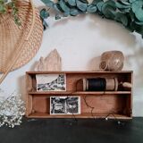 Wooden compartment workshop box