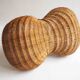 Double rattan basket