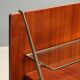 Double bed from the 1960s with bedside tables by Silvio Cavatorta.