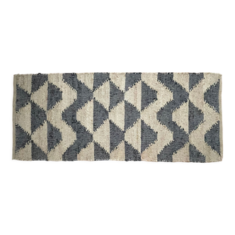Hemp handwoven carpet