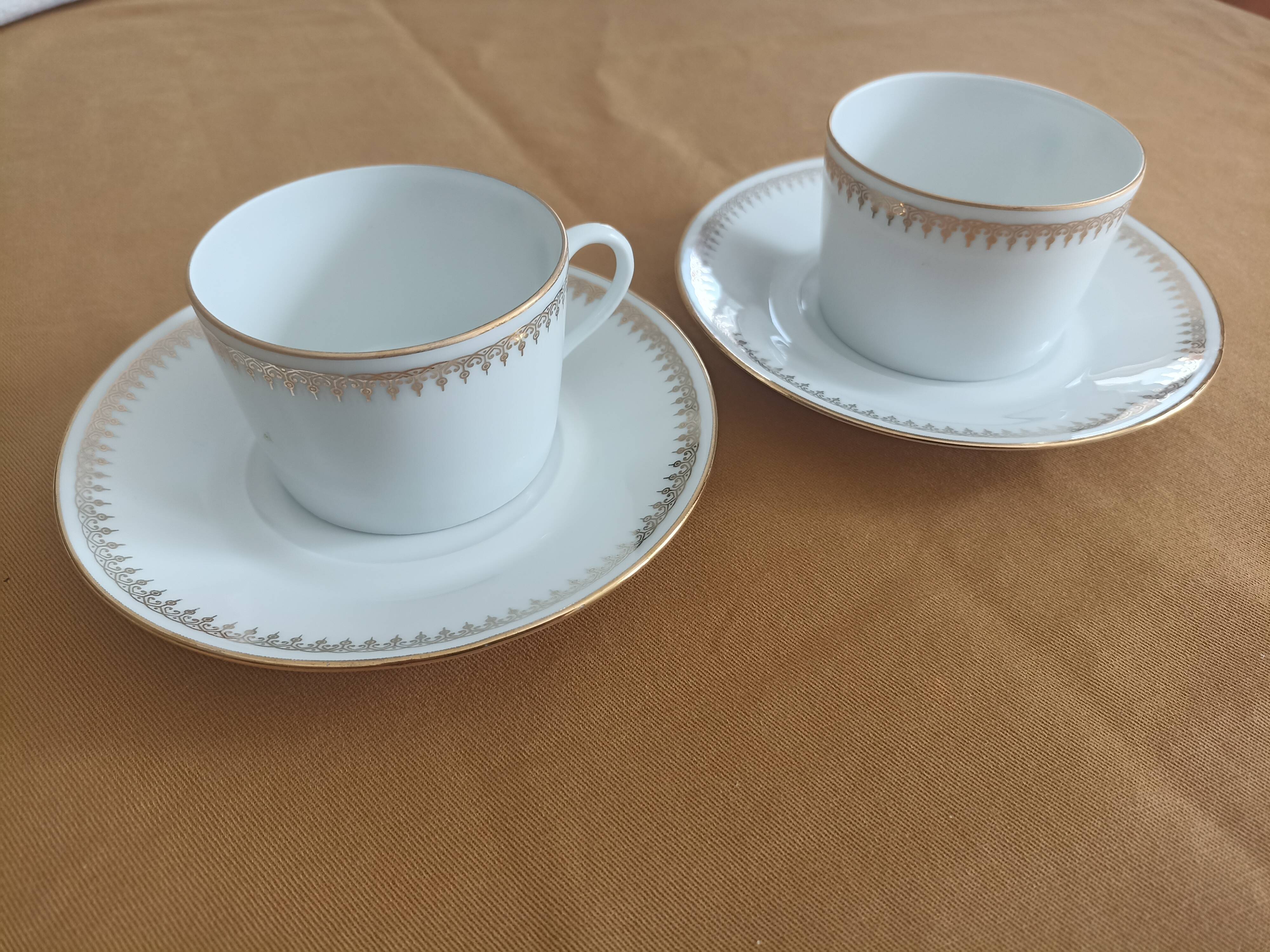 Duo porcelain mocha cup from Sologne larcheveque 5