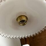 Vintage opaline suspension