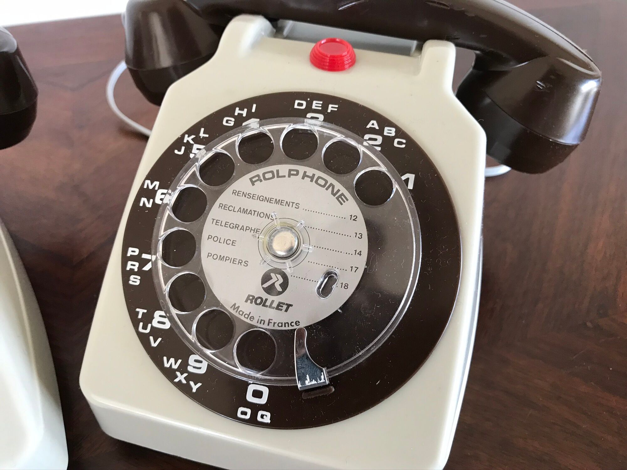 Toy Rolphone Rollet phone in their original box