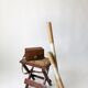 Foldable canage canage stool