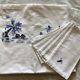Large Malagasy artisan tablecloth