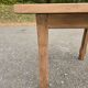 Table  carrée  ancienne