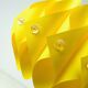 yellow mid century vintage loops pendant lamp