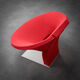 Chaise longue sculpturale contemporaine extrêmement rare, Italie, années 1990