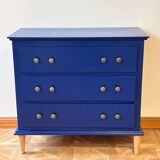 Night blue chest of drawers