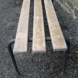 School bench from the 60s/70s