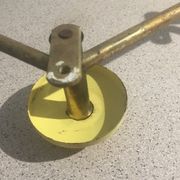 Metal coat rack 5 hooks 50s