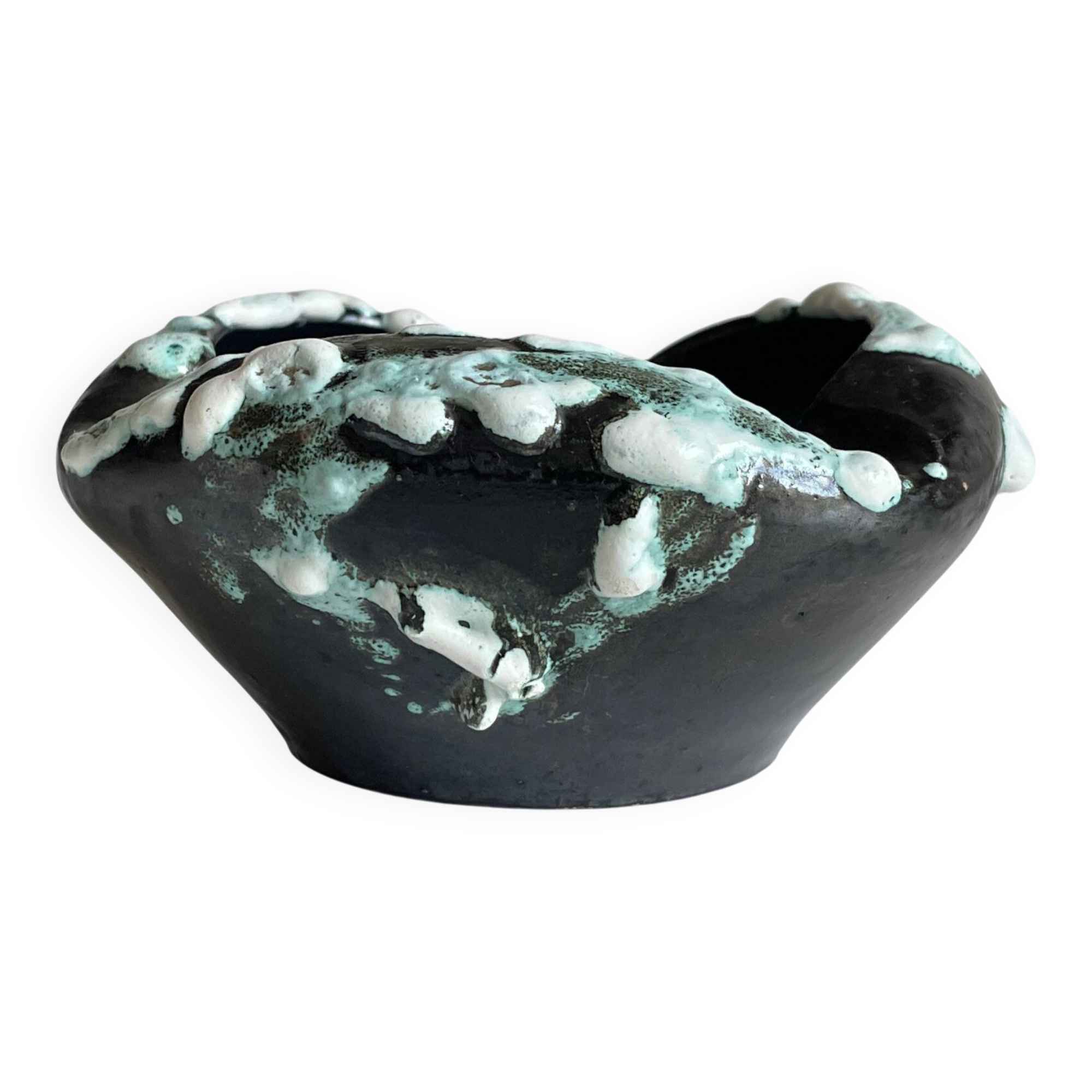 Cyclops Ceramic Ashtray Annecy France Vintage