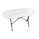 Marble bistro table