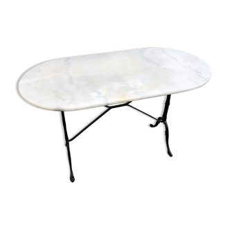 Table bistrot marbre