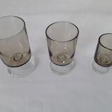 18 smoked brown walking glasses