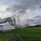 Set of 6 engraved glasses