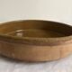Deep dish, ceramic, glazed terracotta