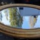 Oval mirror Louis xv period 19th century