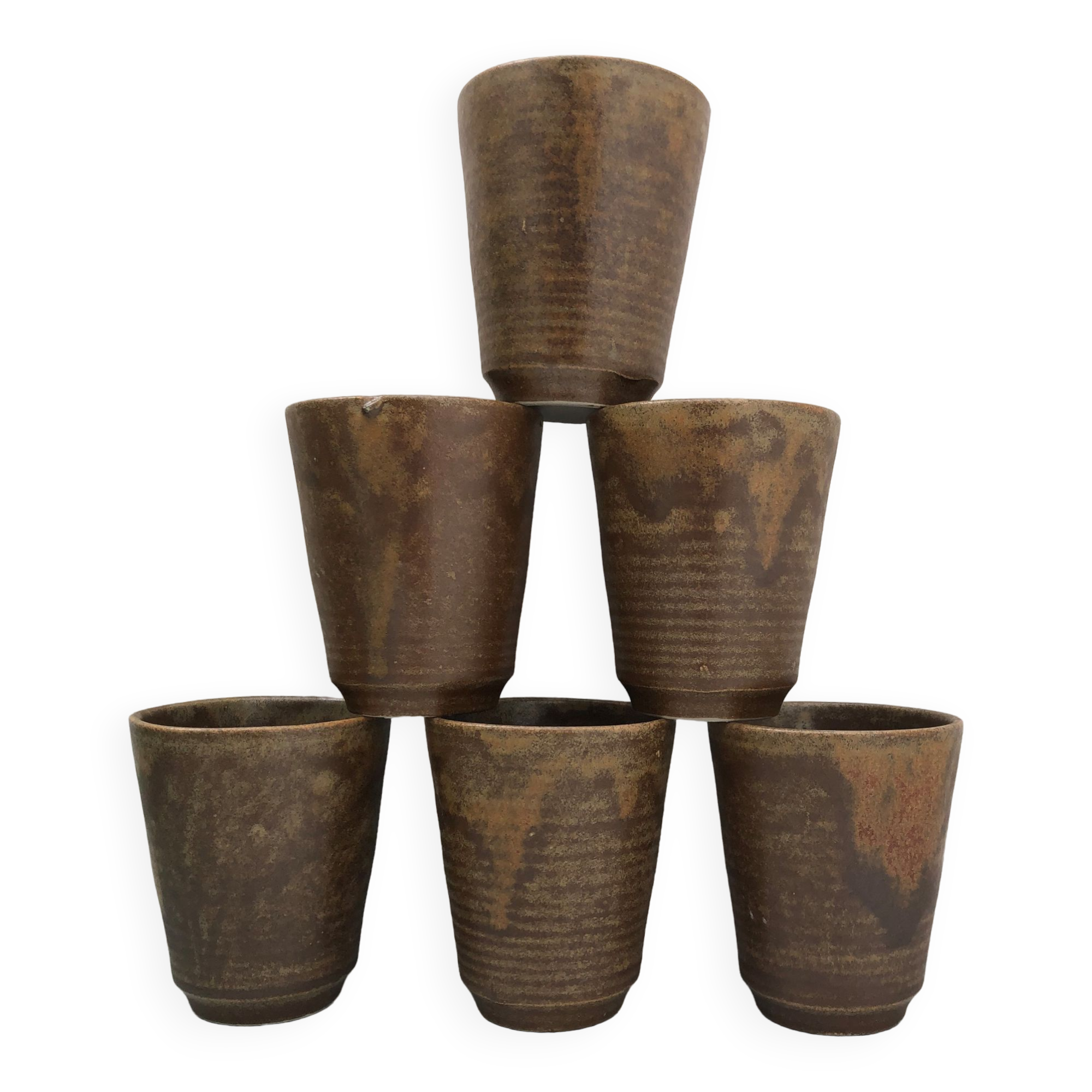 Set of 6 Gres glasses