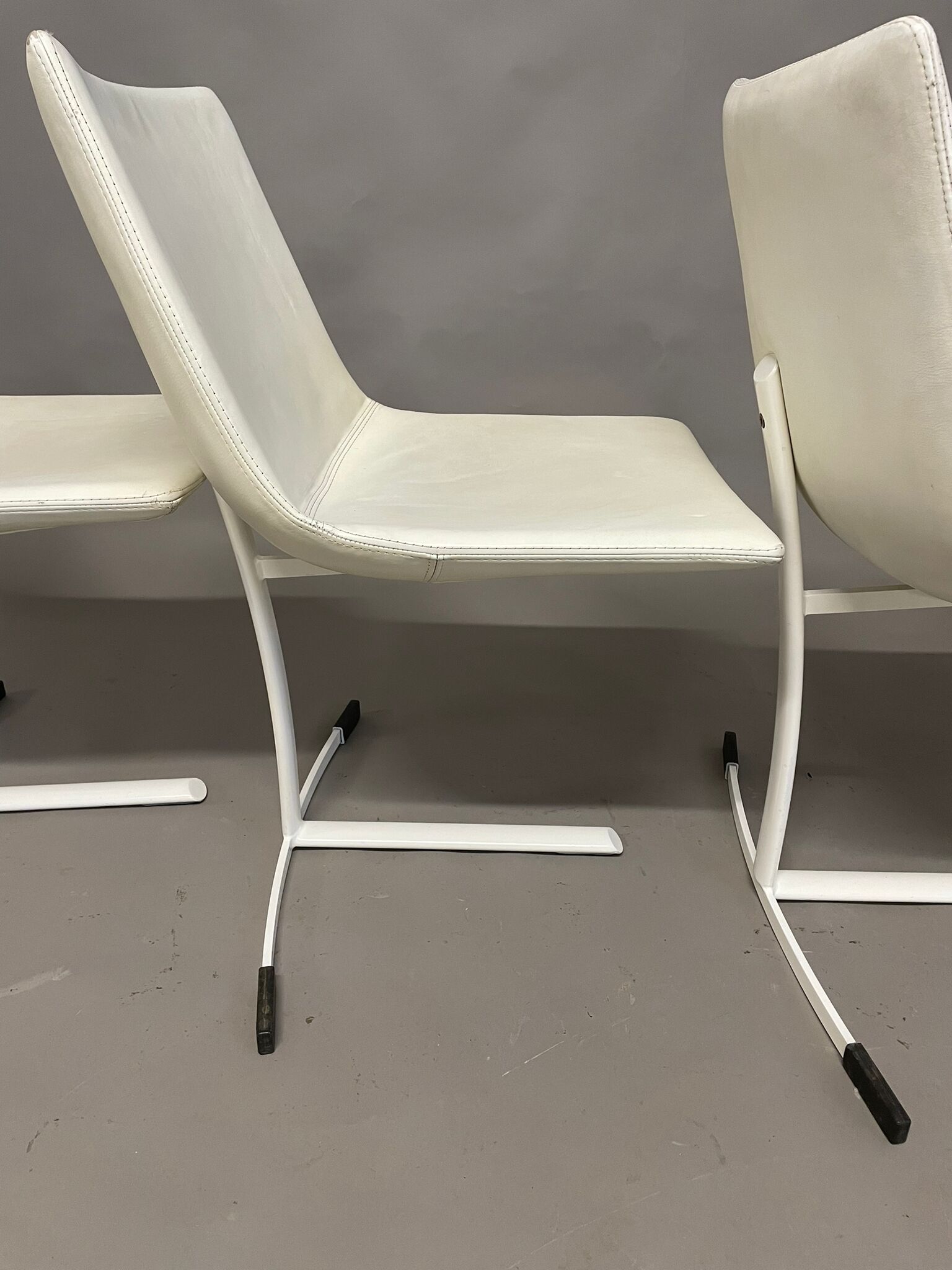 Chaises de salle à mange de Giovanni Offredi pour Saporiti