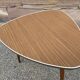 vintage Scandinavian coffee table midcentury 60s formica