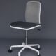 Supporto vintage office chair by Fred Scott for Hille 1980s