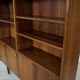 Rosewood Standing Bookcase/Bar Cabinet From Viby Møbelfabrik