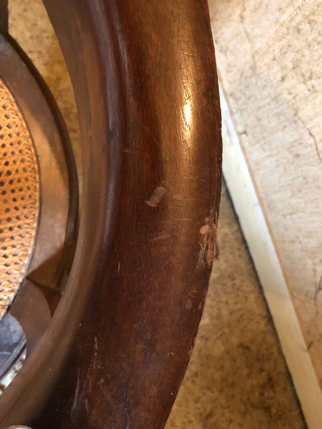 Desk chair Louis-Philippe style