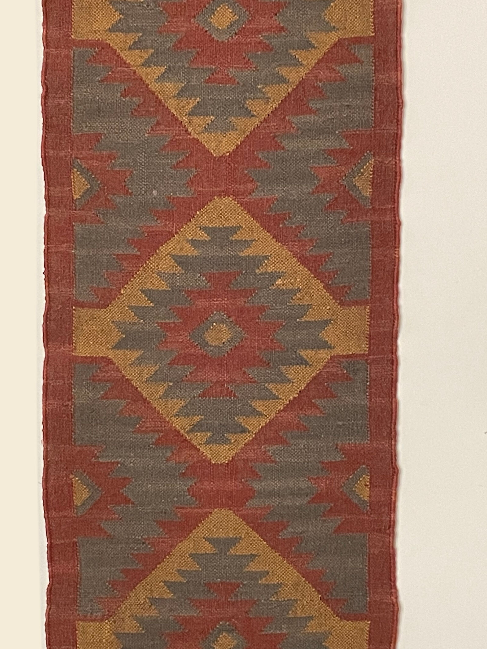 2 x 6 jute handwoven kilim runner dhurrie rug,indian carpet,custom.